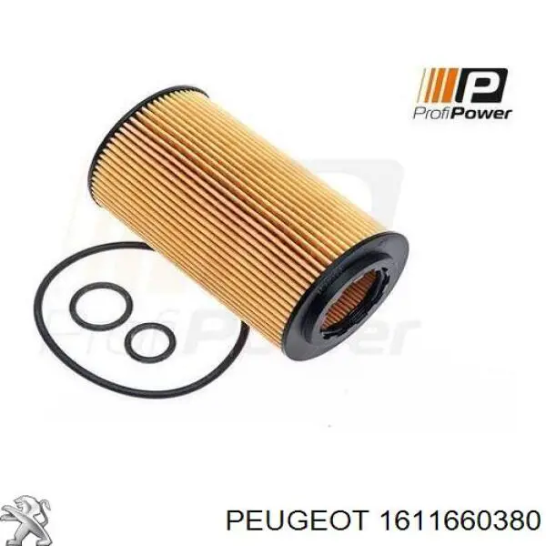 Comprar 1611660380 Peugeot/Citroen Filtros de aceite