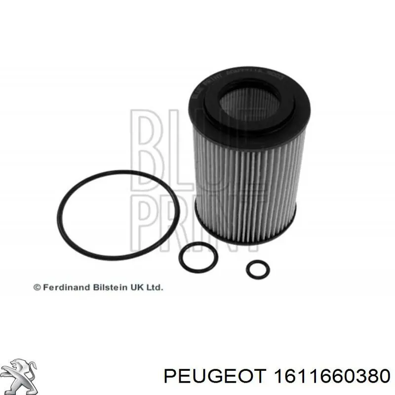 Filtro de aceite Peugeot/Citroen 1611660380 precio, desde 8,17 EUR