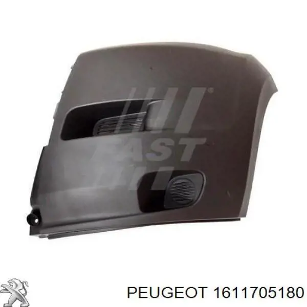 1611705180 Peugeot/Citroen parachoques delantero, parte central