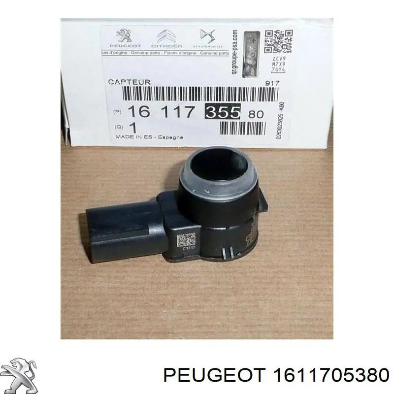 1611705380 Peugeot/Citroen caja de ventilador habitáculo completo