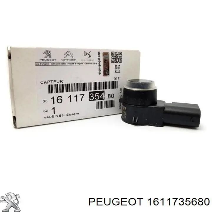 Sensor de aparcamiento trasero Peugeot/Citroen 1611735680 precio, desde 32,47 EUR