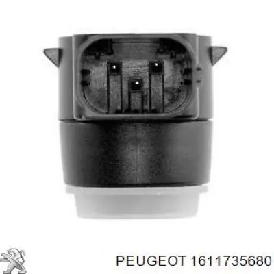 1611735680 Peugeot/Citroen sensor alarma de estacionamiento trasero