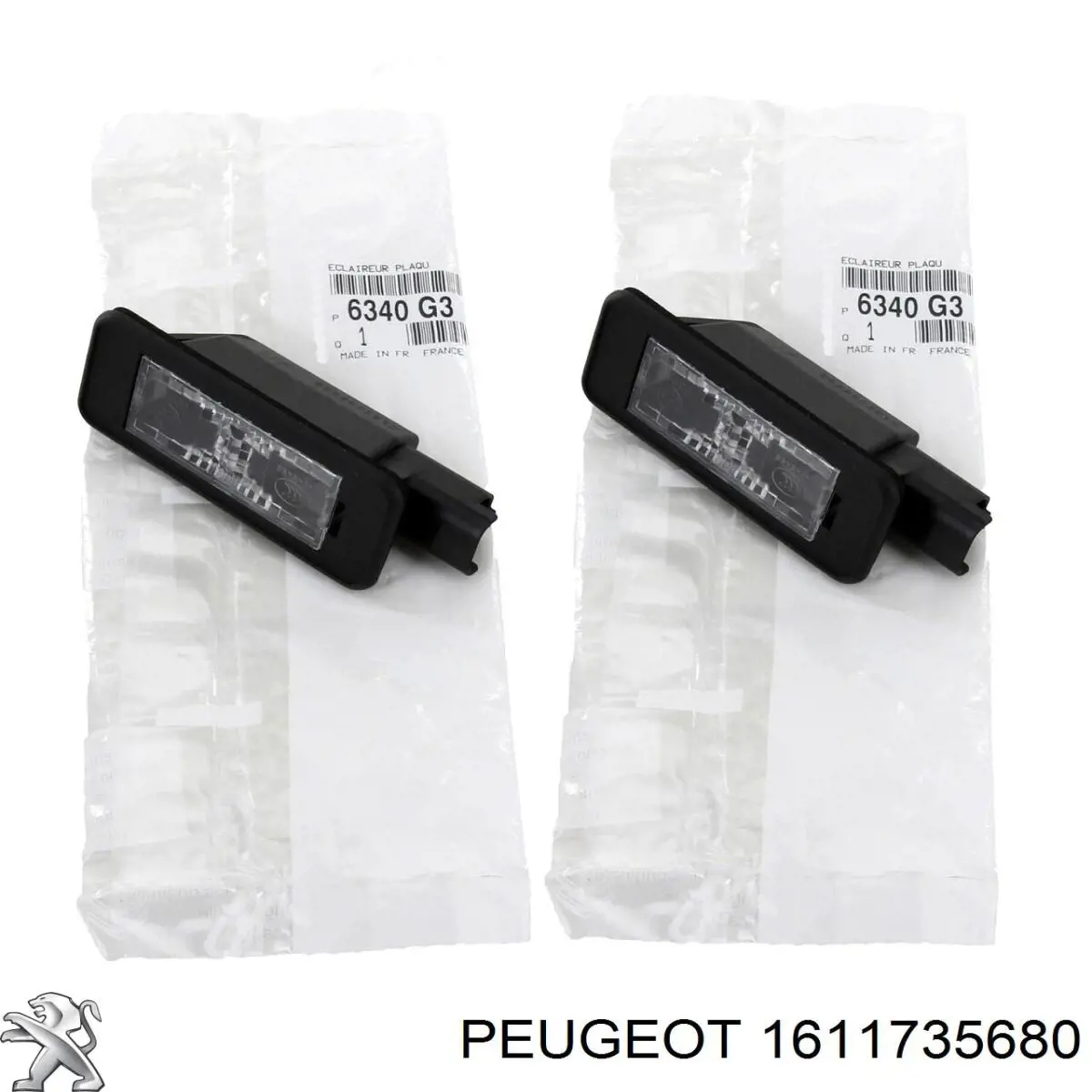 Sensor de estacionamiento trasero  Peugeot/Citroen 1611735680