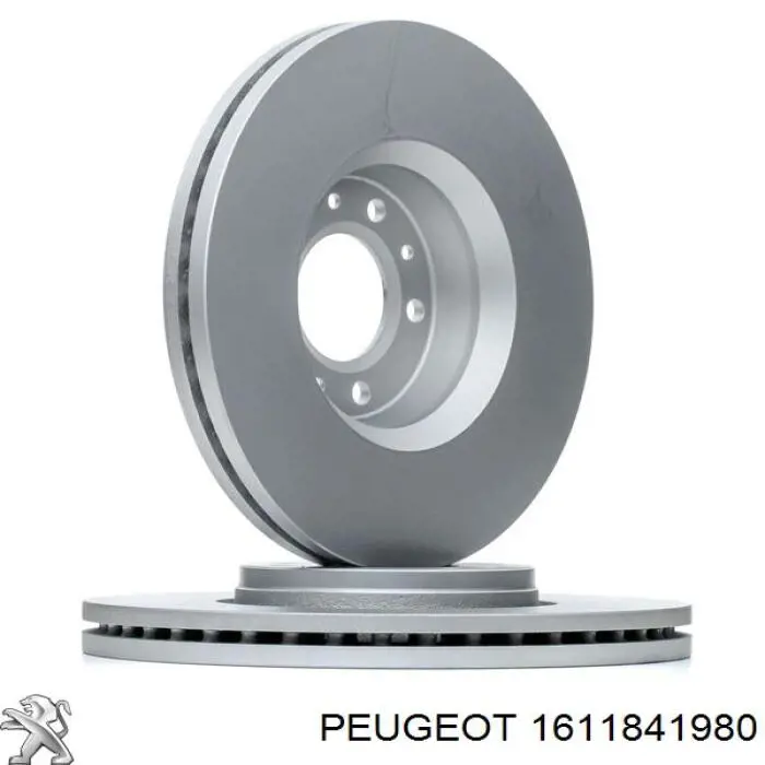 1611841980 Peugeot/Citroen disco de freno delantero