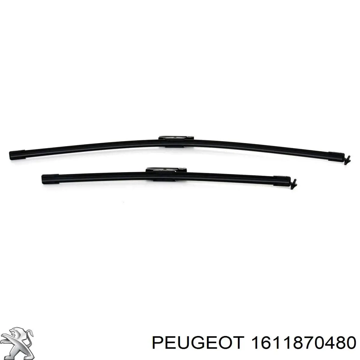 1611870480 Peugeot/Citroen Escobillas Limpiaparabrisas delanteras