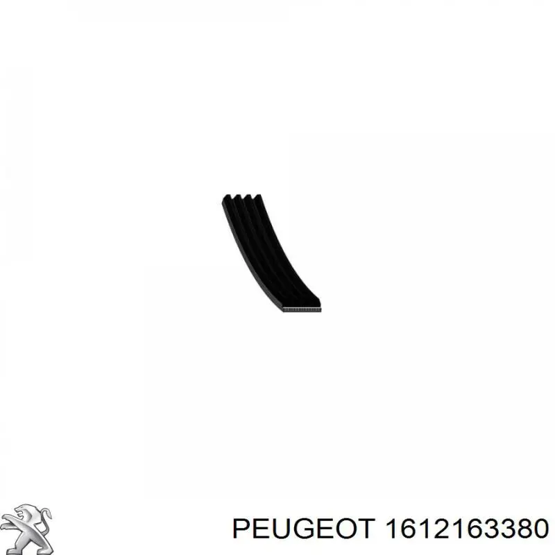 Comprar 1612163380 Peugeot/Citroen Correa trapezoidal