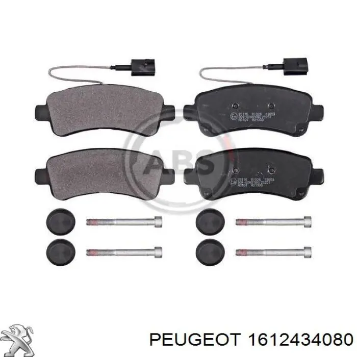 Pastillas traseras de freno Peugeot/Citroen 1612434080 precio, desde 35,36 EUR