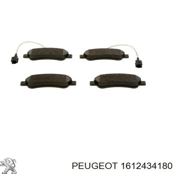 Pastillas traseras de freno Peugeot/Citroen 1612434180 precio, desde 29,83 EUR