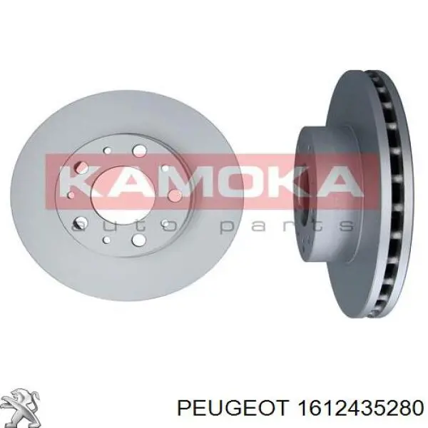 Comprar 1612435280 Peugeot/Citroen Freno de disco delantero