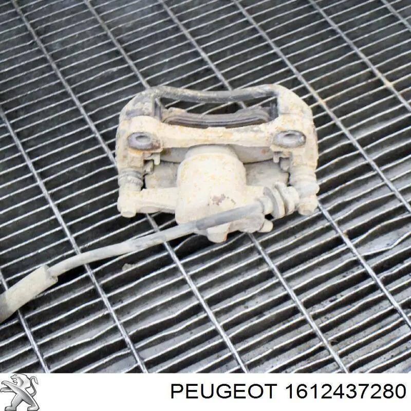 1612437280 Peugeot/Citroen pinza de freno trasera izquierda