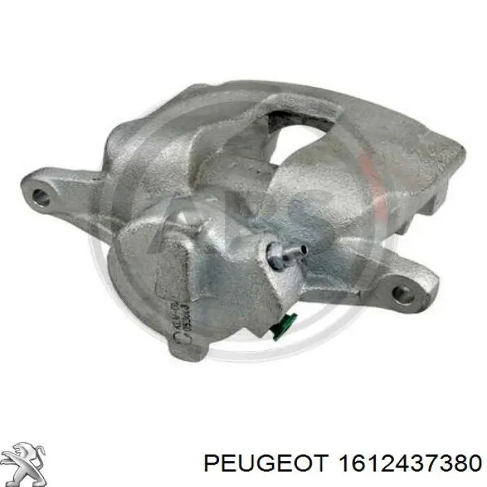 1612437380 Peugeot/Citroen pinza de freno trasero derecho