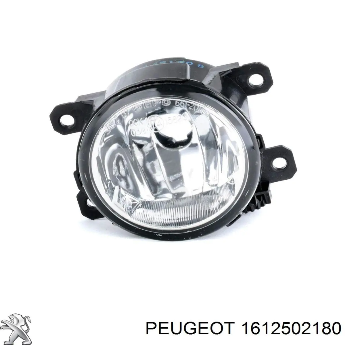 Faro antiniebla izquierdo y derecho 1612502180 Peugeot/Citroen