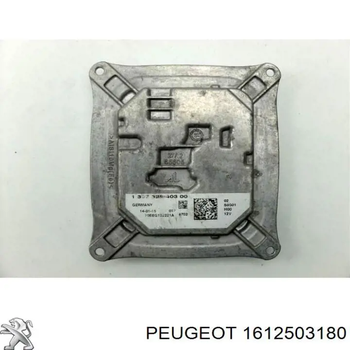 Módulo de control de luces de faros (ECU) Peugeot/Citroen 1612503180 precio, desde 139,39 EUR
