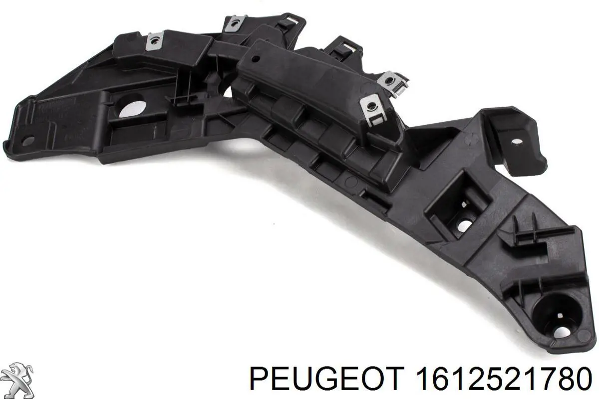 1612521780 Peugeot/Citroen soporte de parachoques delantero derecho