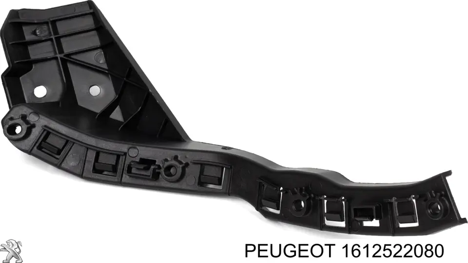 1612522080 Peugeot/Citroen soporte de parachoques delantero izquierdo