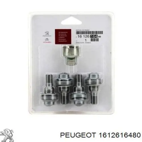 1612616480 Peugeot/Citroen tornillo de rueda