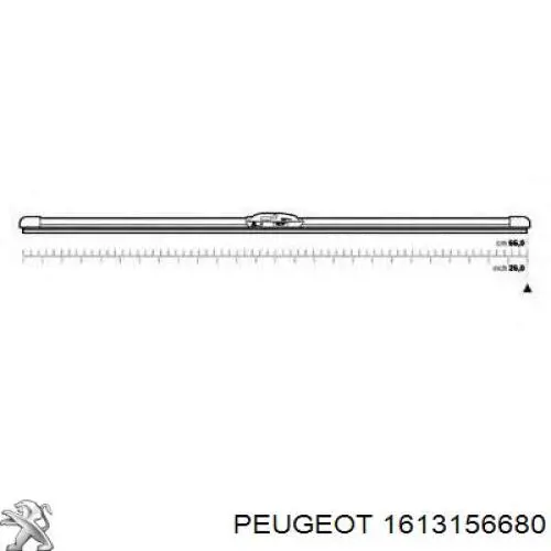1613156680 Peugeot/Citroen limpiaparabrisas de luna delantera conductor