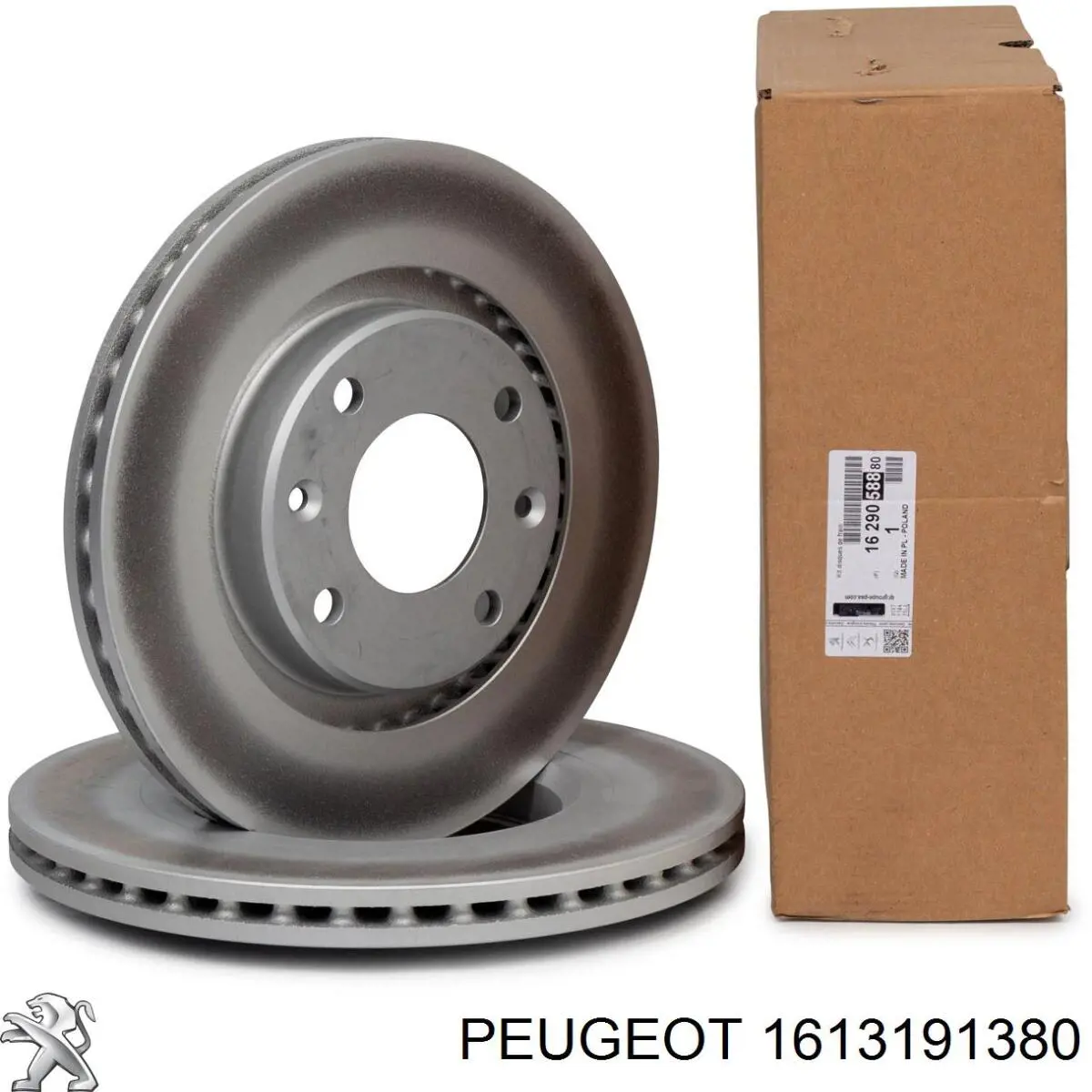 Frenos delanteros Peugeot/Citroen 1613191380 precio, desde 34,24 EUR