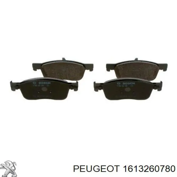 Comprar 1613260780 Peugeot/Citroen Pastillas delanteras de freno