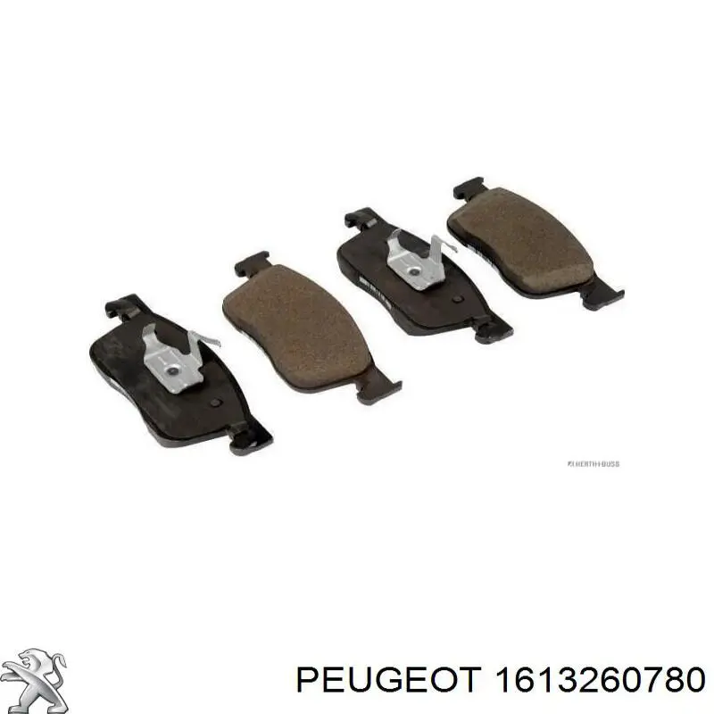 Pastillas de freno 1613260780 Peugeot/Citroen