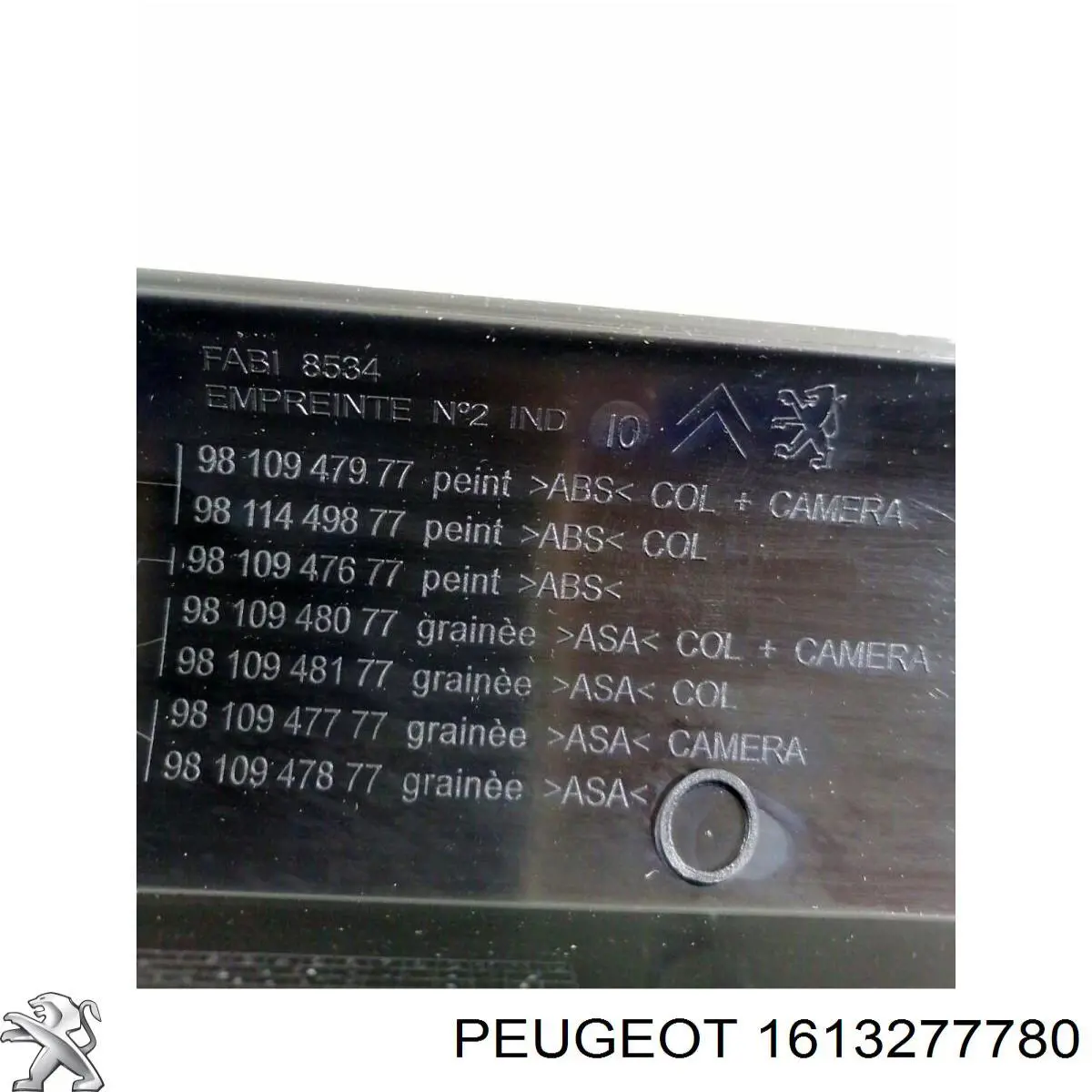 Comprar 1613277780 Peugeot/Citroen Moldura de maletero