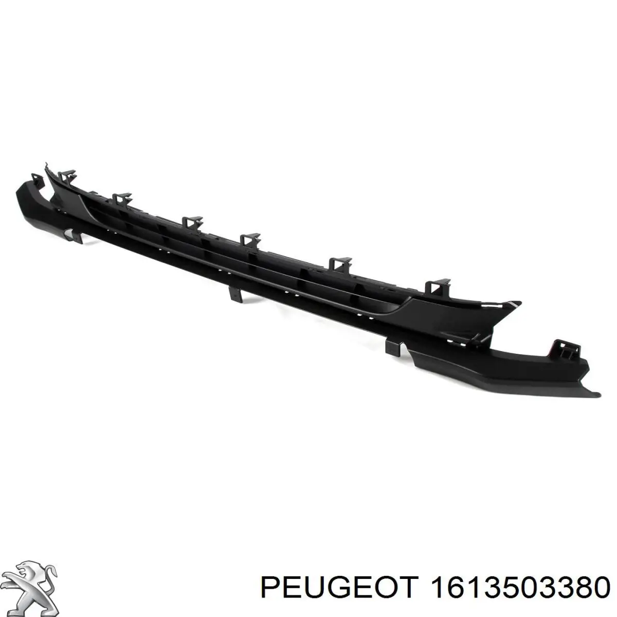 Comprar 1613503380 Peugeot/Citroen Moldura del parachoques delantero derecho