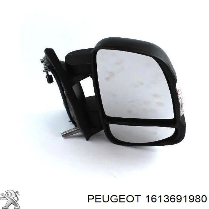 1613691980 Peugeot/Citroen espejo retrovisor derecho