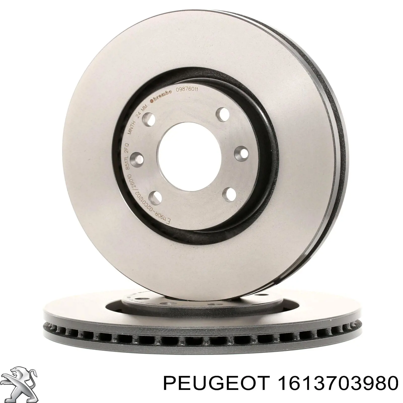 Freno de disco delantero Citroen C4 UD