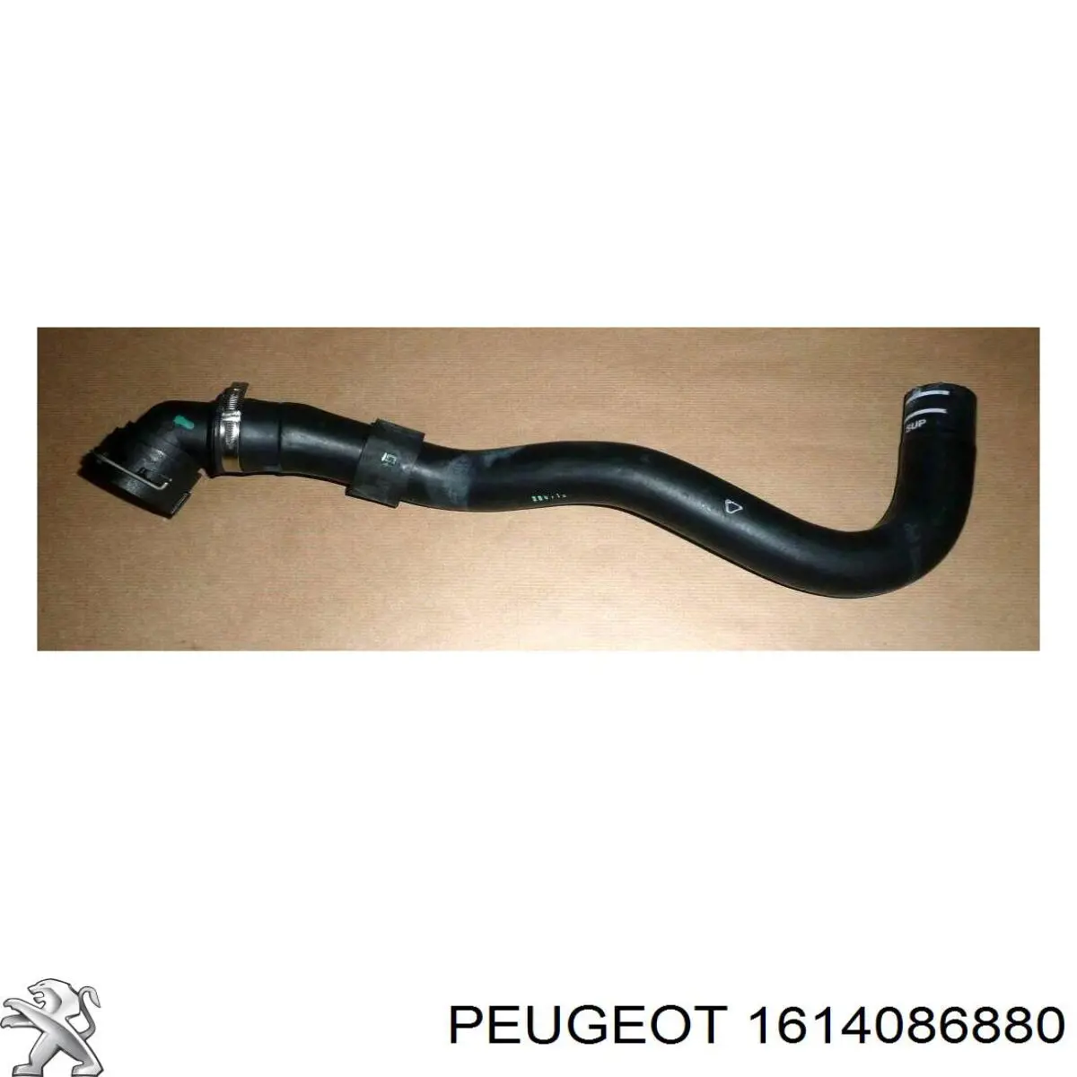 1680410680 Peugeot/Citroen Manguera inferior del radiador