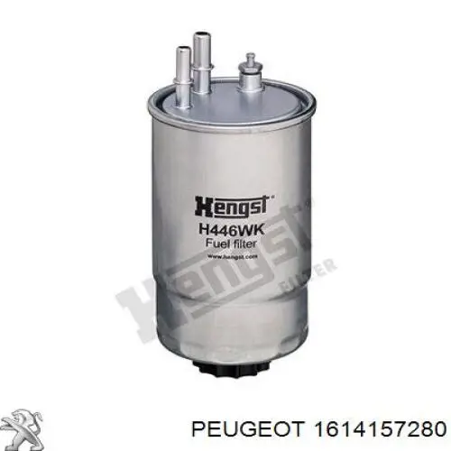 1614157280 Peugeot/Citroen filtro combustible