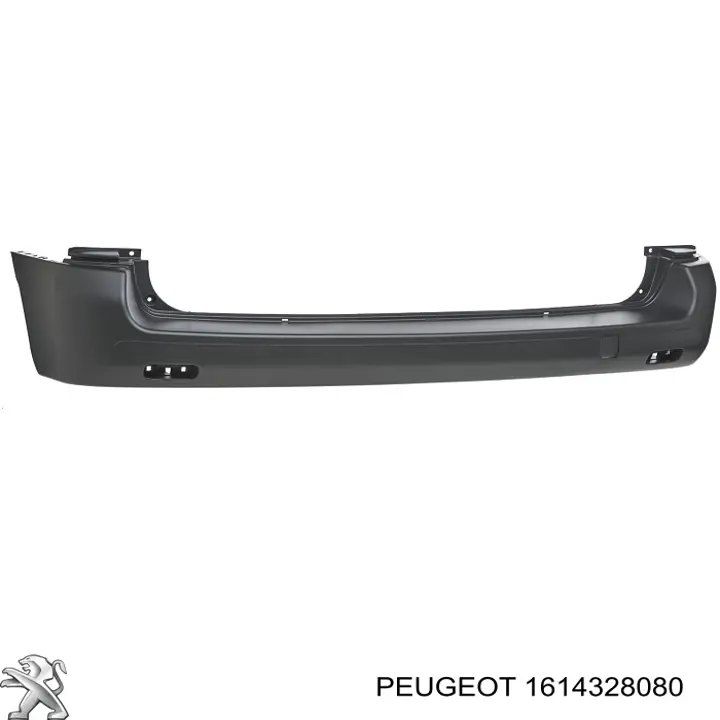 1614328080 Peugeot/Citroen Defensa trasero