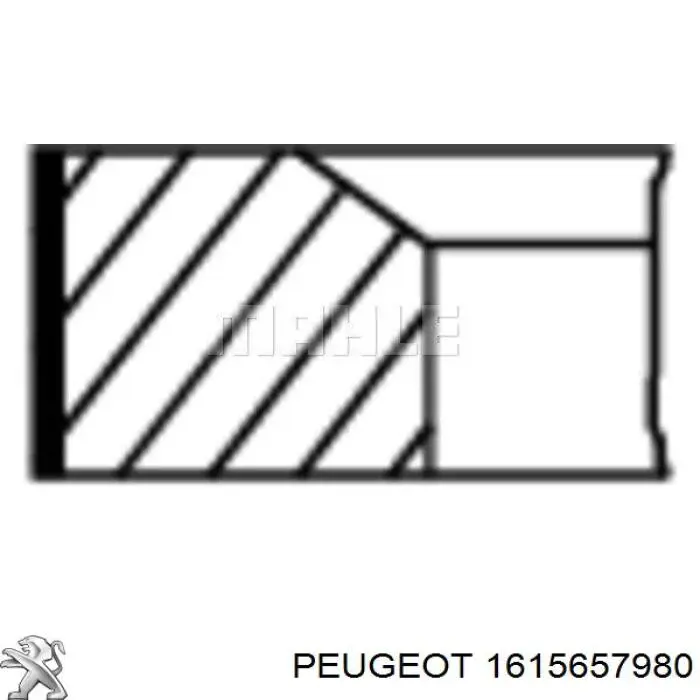 Juego de aros de pistón para compresor, 1 cilindro, STD Peugeot/Citroen 1615657980 precio, desde 27,19 EUR