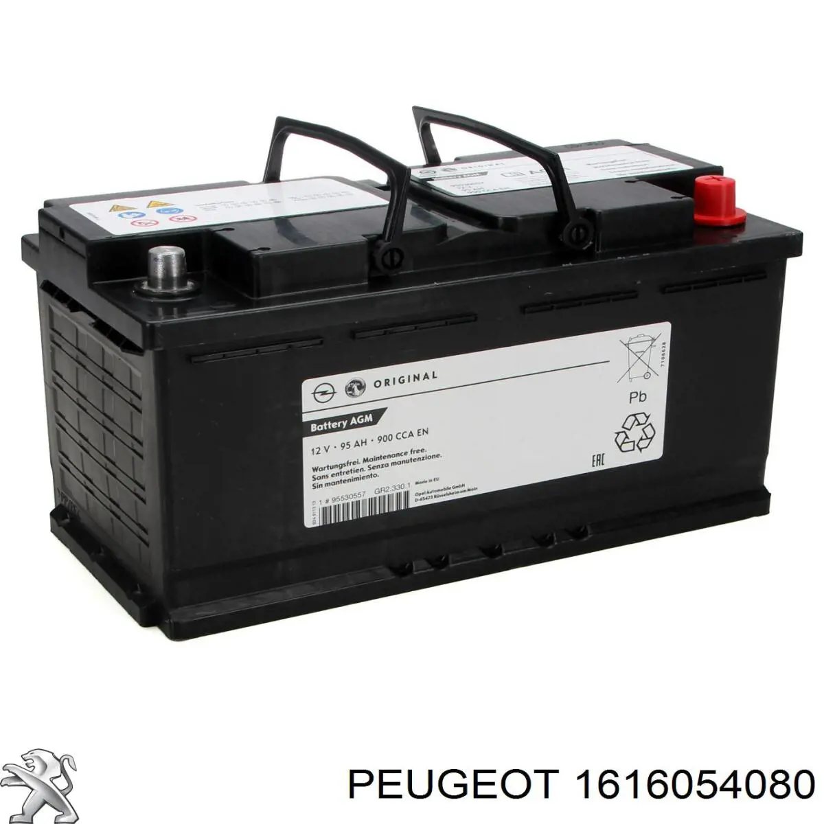 Bujía de precalentamiento 1616054080 Peugeot/Citroen
