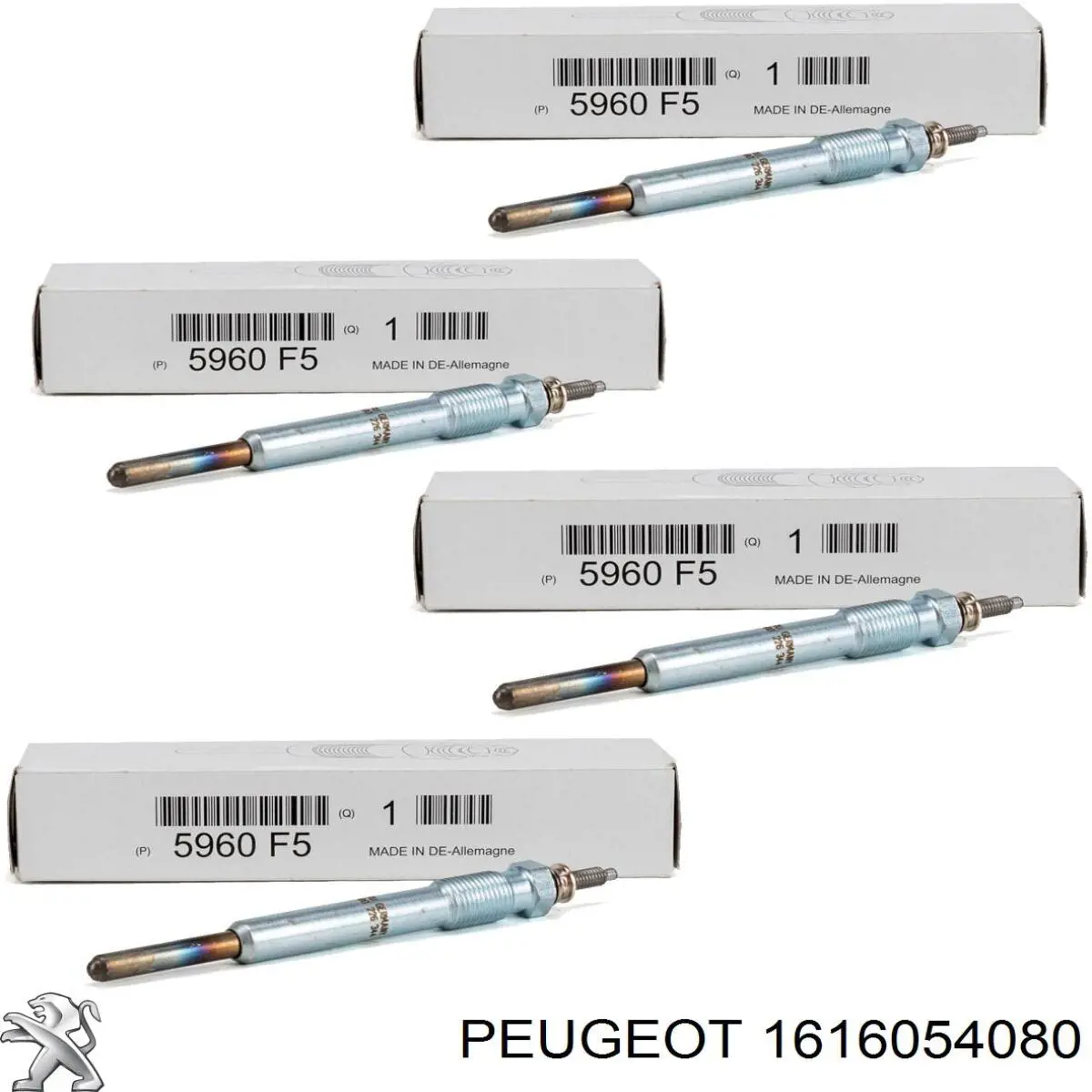 1616054080 Peugeot/Citroen Bujías de calentamiento
