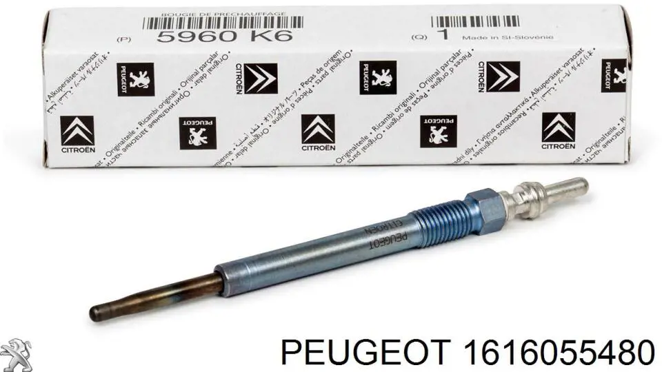 Bujía de incandescencia Peugeot 206 2A/C