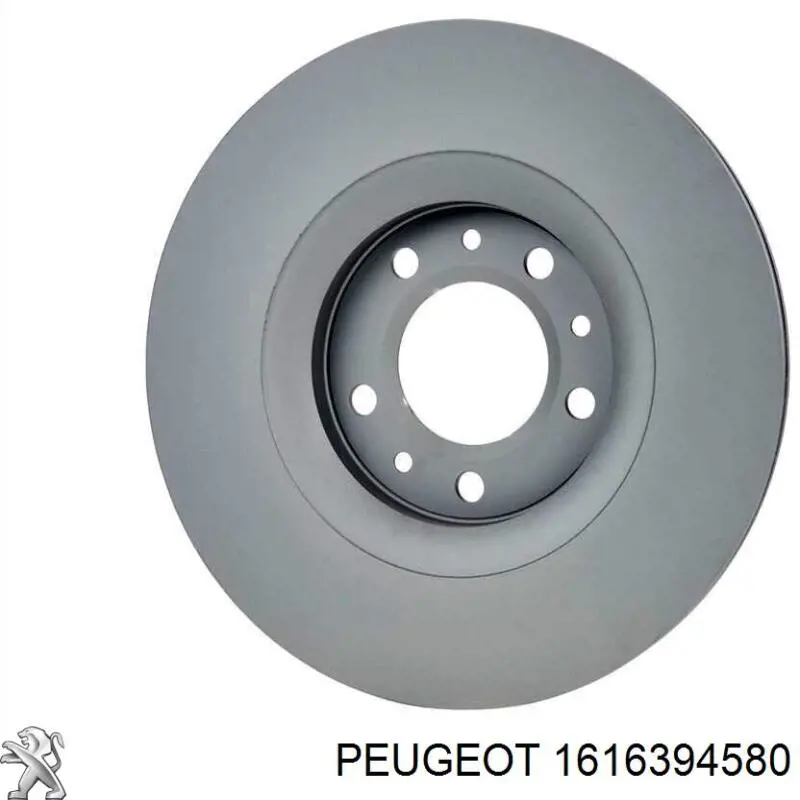 Disco de freno trasero 1616394580 Peugeot/Citroen