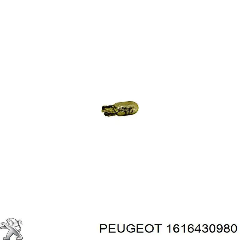 Comprar 1616430980 Peugeot/Citroen Bombilla de luz