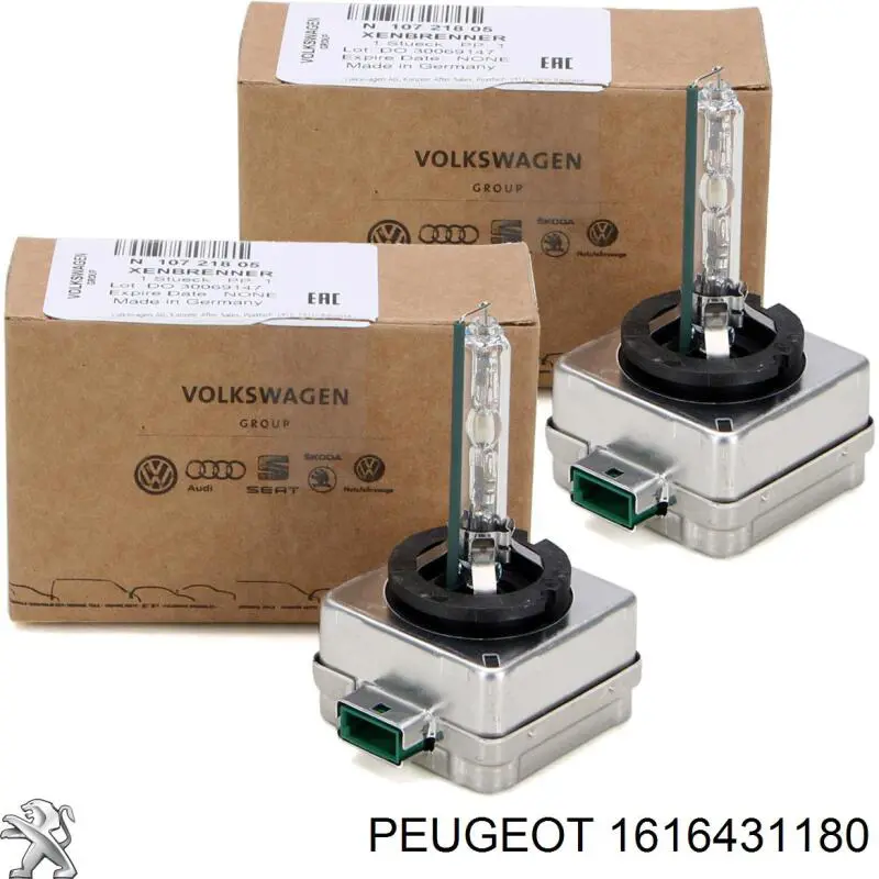Comprar 1616431180 Peugeot/Citroen Lámpara halógena