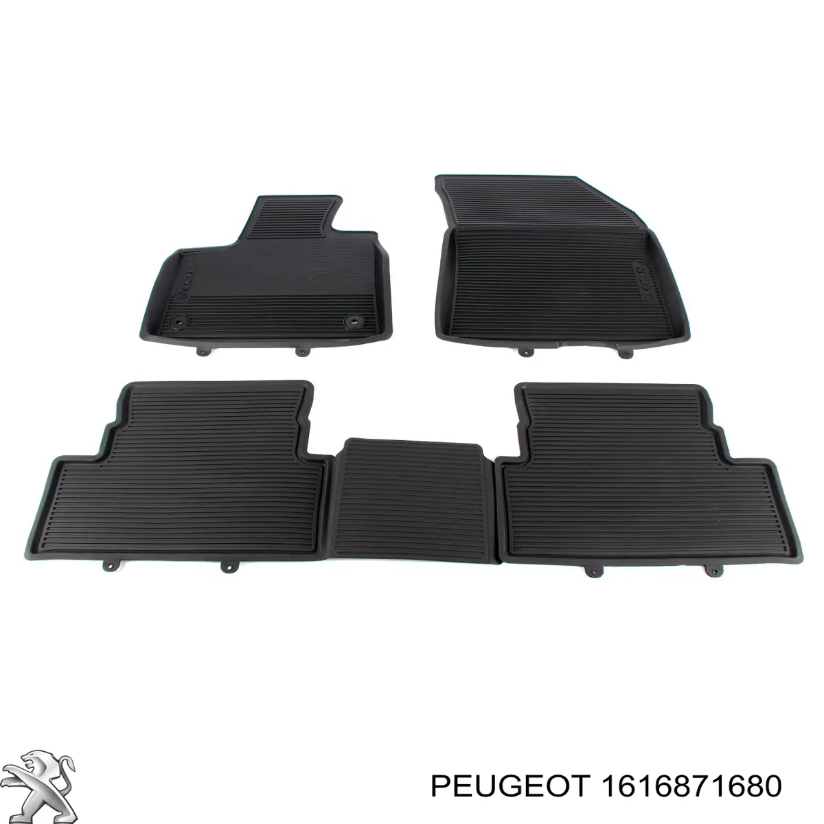 Alfombrilla del maletero 1616871680 Peugeot/Citroen