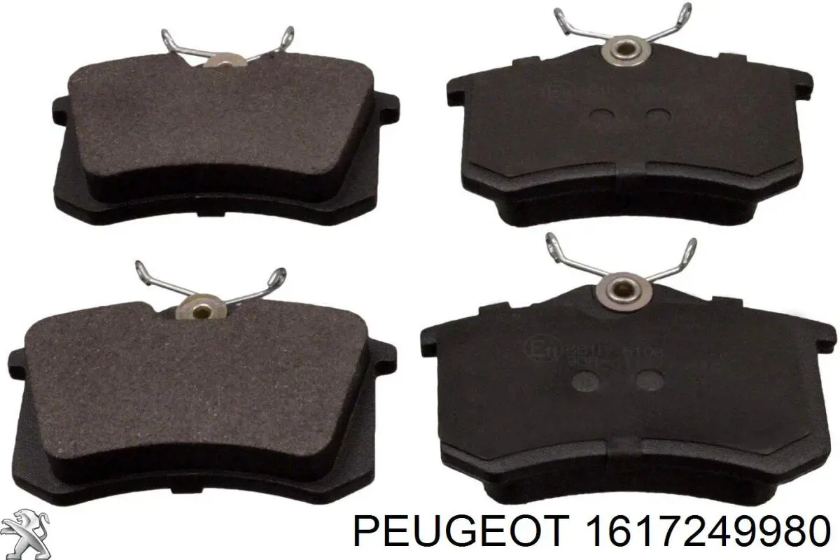 Pastillas traseras de freno Peugeot/Citroen 1617249980 precio, desde 15,27 EUR