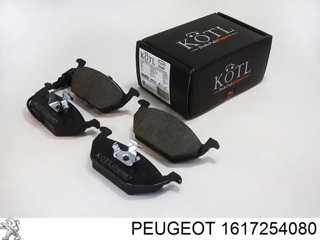 1617254080 Peugeot/Citroen Pastillas delanteras