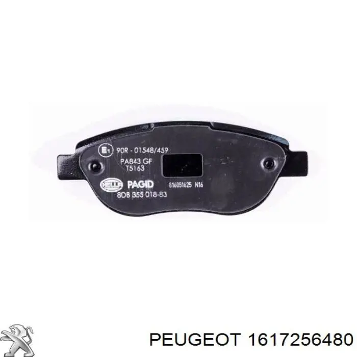 Pastillas freno delanteras Peugeot/Citroen 1617256480 precio, desde 25,12 EUR