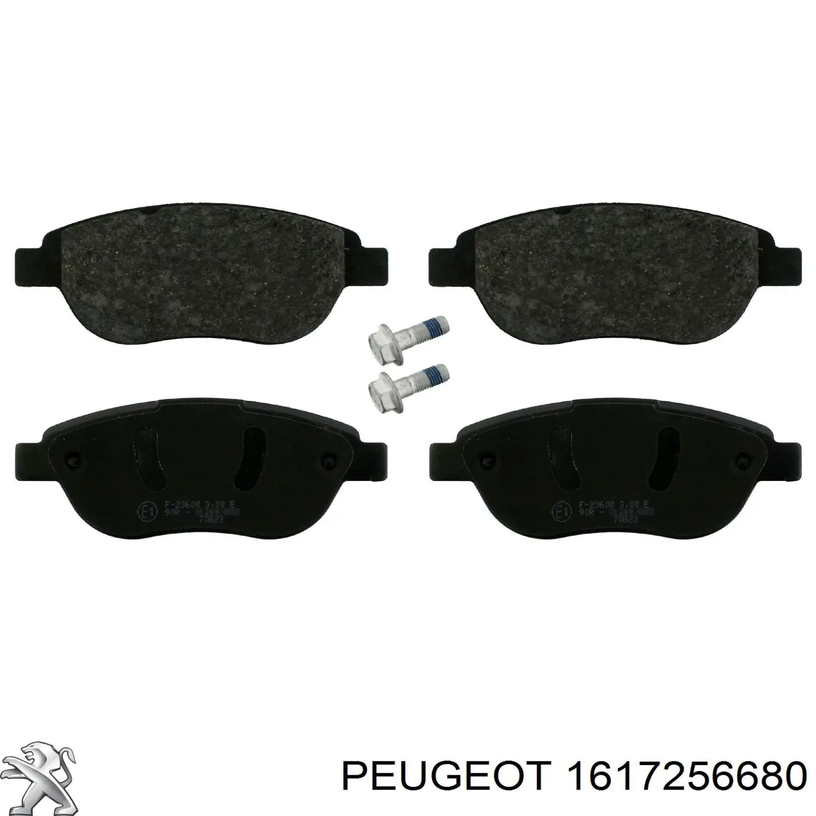 Pastillas de freno delanteras Citroen C3 1 FC