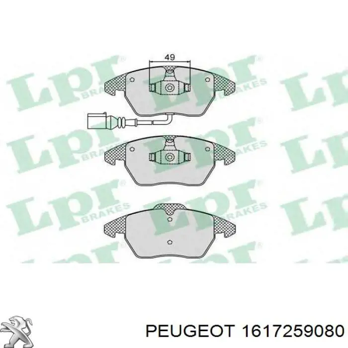 Pastillas de freno delanteras Seat Leon 2 1P1