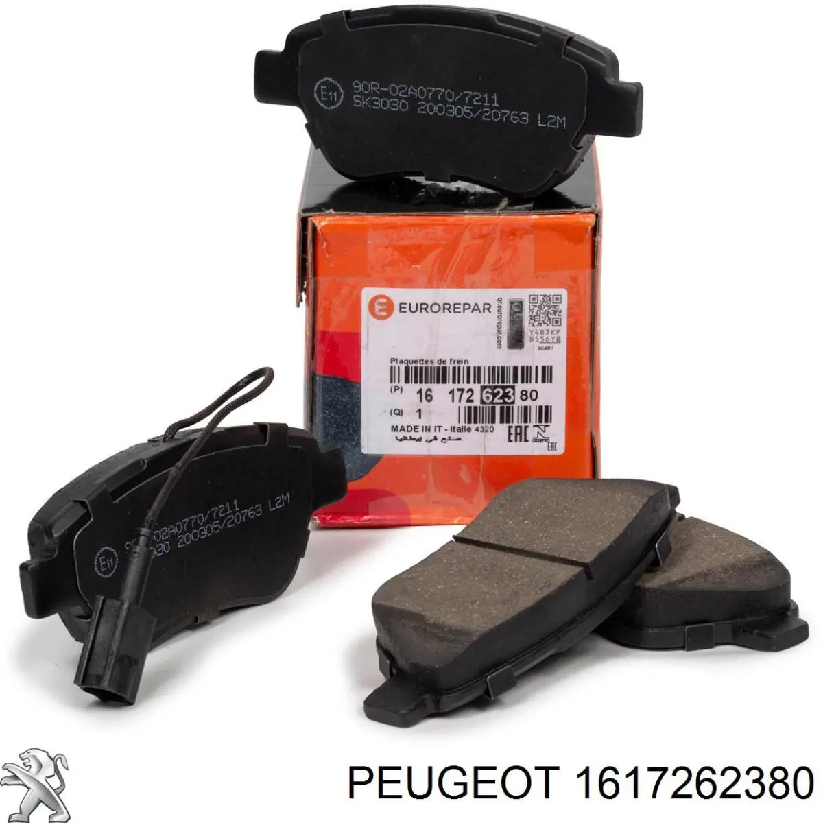 Comprar 1617262380 Peugeot/Citroen Pastillas delanteras de freno