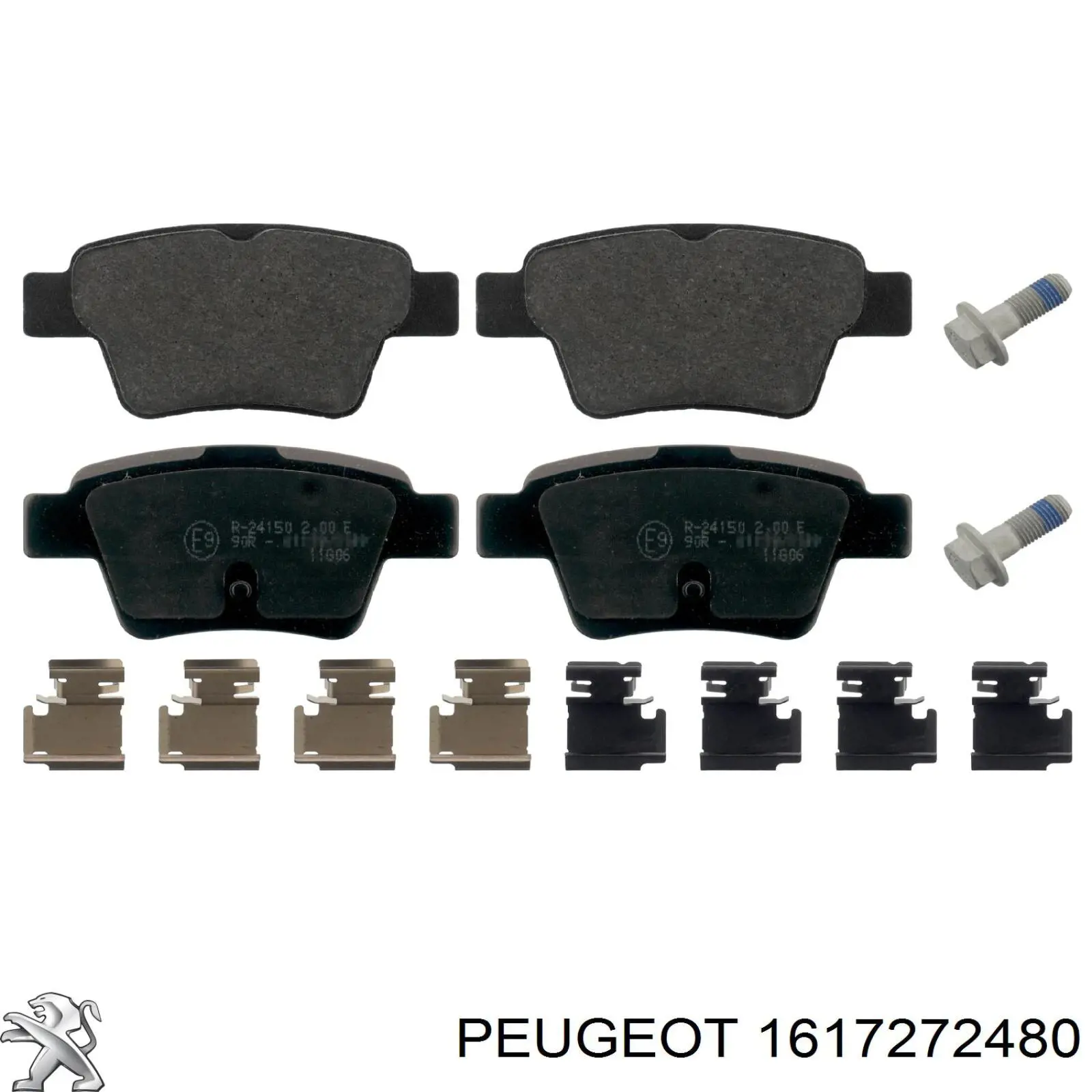 Pastillas traseras de freno Peugeot/Citroen 1617272480 precio, desde 23,56 EUR