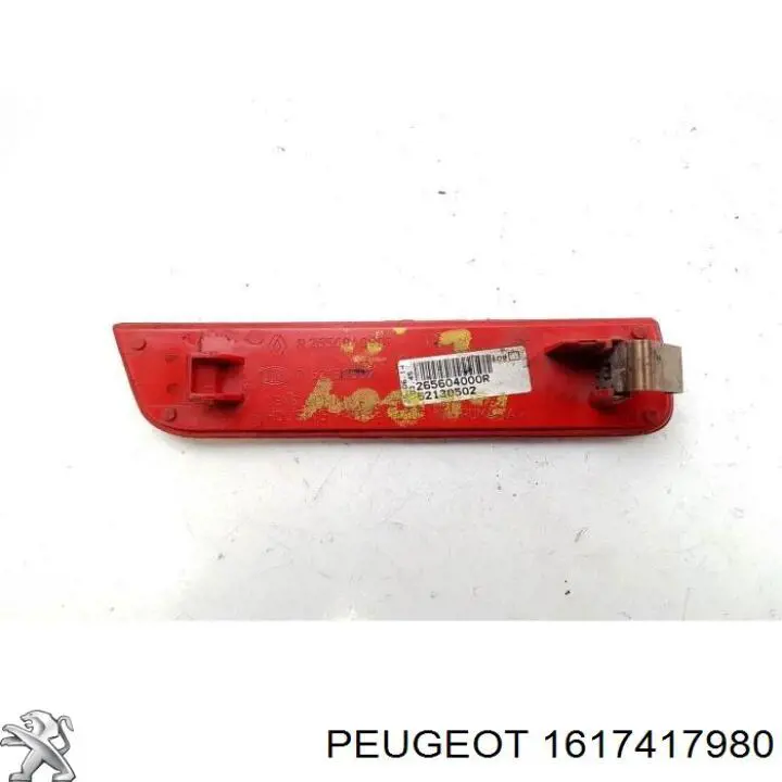 Reflector de parachoques trasero Peugeot/Citroen 1617417980 precio, desde 6,77 EUR