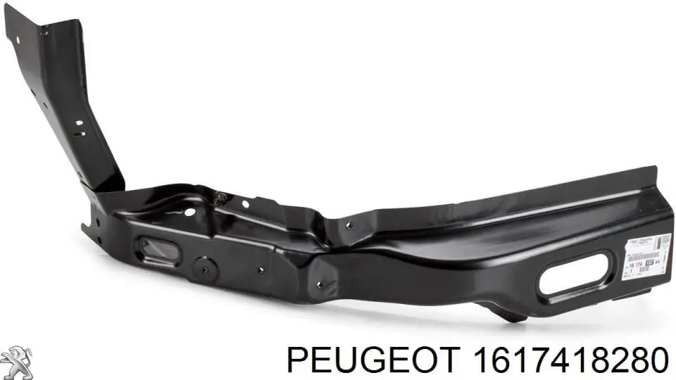 Soporte derecho del radiador (panel de montaje para faros) Peugeot/Citroen 1617418280 precio, desde 127,67 EUR