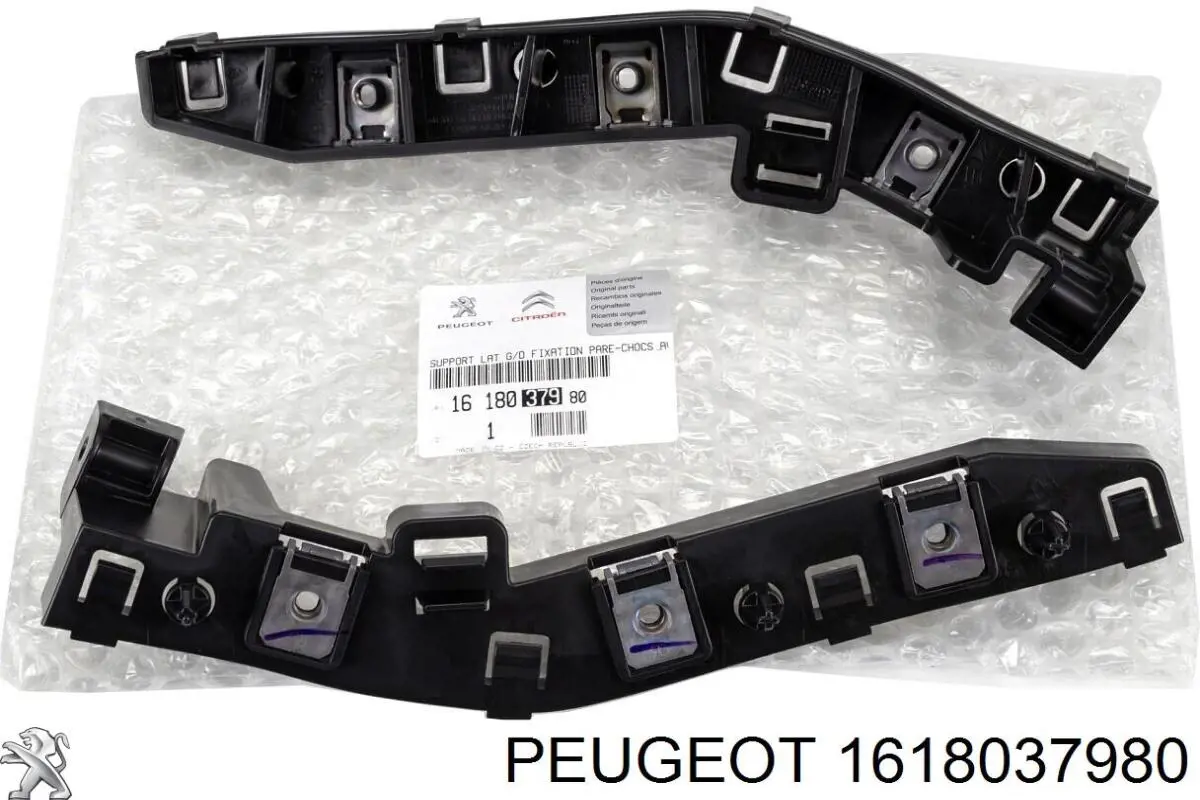 1618037980 Peugeot/Citroen soporte de parachoques delantero