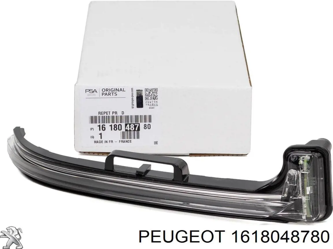 Luz intermitente del espejo retrovisor derecho Peugeot/Citroen 1618048780 precio, desde 75,53 EUR